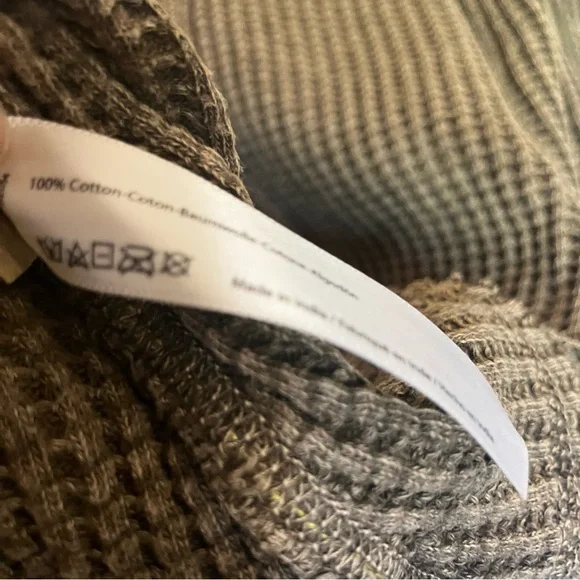 Free People One Green Jackie Long Sleeve Mini Dress Size M - Picture 8 of 8